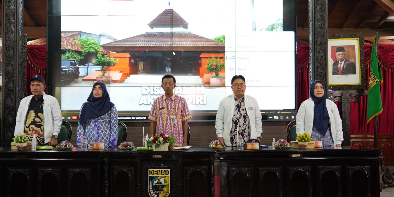 PENERJUNAN KULIAH KERJA NYATA (KKN) UMK KUDUS 2024 DI PENDOPO KABUPATEN DEMAK