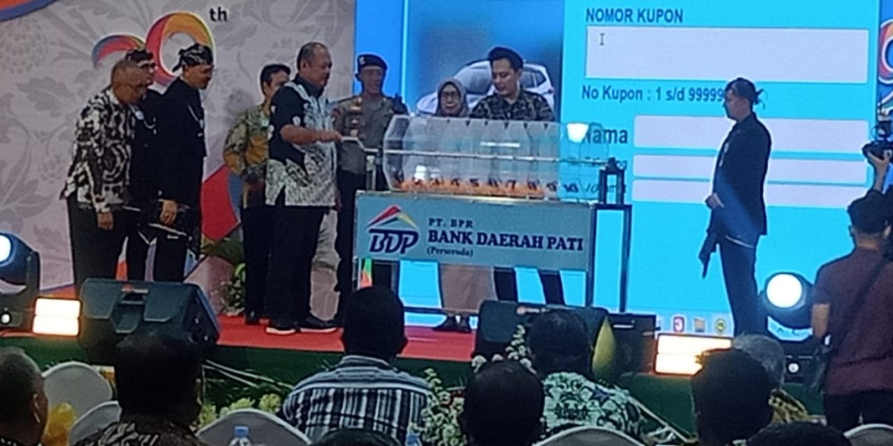 Gebyar hadiah Tabungan Berlian Di HUT PT BPR Bank Daerah Pati