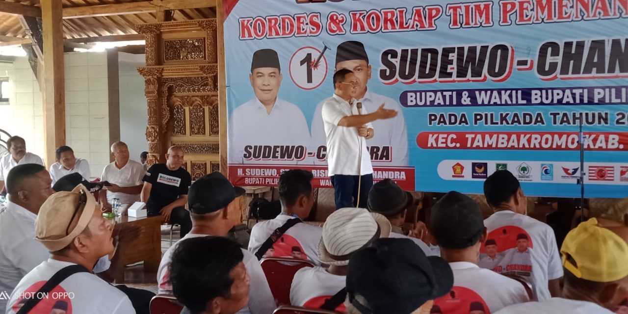 Mengukir Sejarah Baru, Sudewo Orang Pati Kidul jadi Bupati Pati.