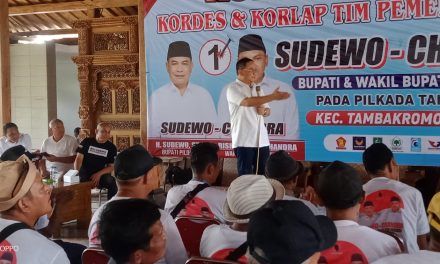 Mengukir Sejarah Baru, Sudewo Orang Pati Kidul jadi Bupati Pati.