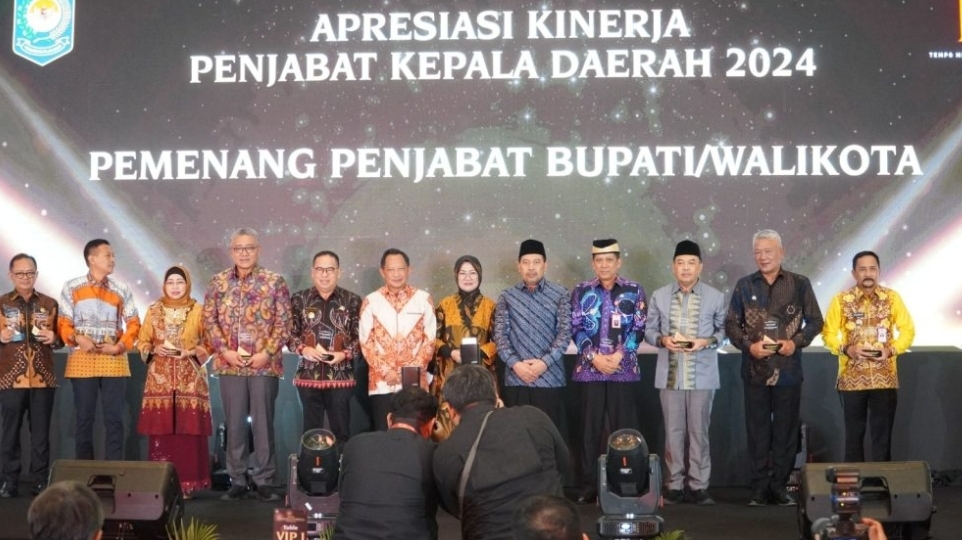 Selamat !!! Pj Bupati Jepara Raih Apresiasi Kinerja Penjabat Kepala Daerah 2024