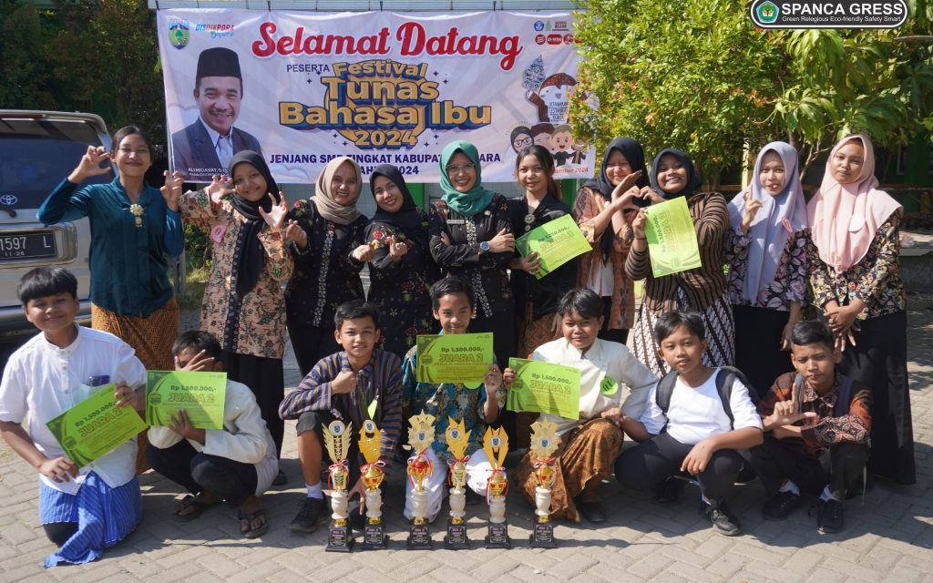 Inilah Prestasi SMPN 1 Pecangaan Di Festival Tunas Bahasa Ibu Jepara 2024