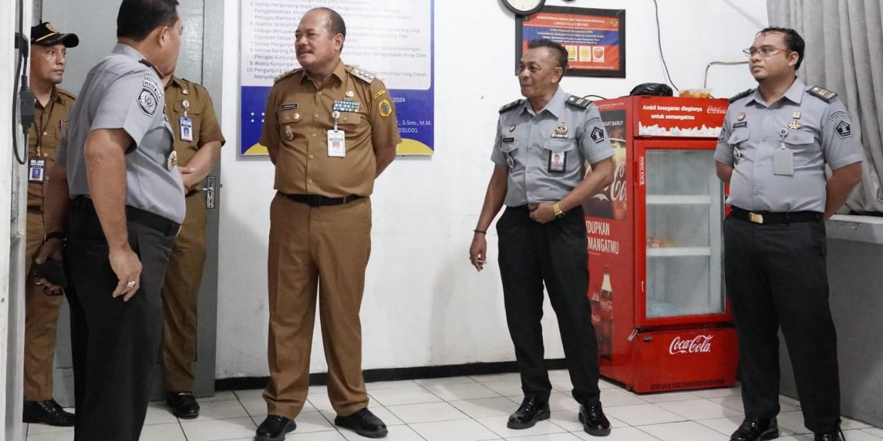 Pj Bupati Pati Lakukan Monitoring Pra-Pilkada di Lapas Pati