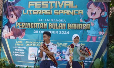 Semarak Literasi Di SMPN 1 Pecangaan  Jepara , Meriahkan Hari Sumpah Pemuda dan Bulan Bahasa