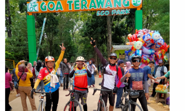 GTN Jepara , Gowes Bareng Ke Goa Terawang Blora