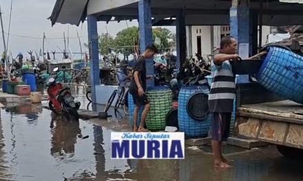 Rob Tinggi Bulan Juni 2025 Genangi Halaman TPI dan Jalan Desa Panggung Bagian Barat