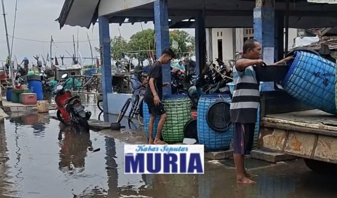 Rob Tinggi Bulan Juni 2025 Genangi Halaman TPI dan Jalan Desa Panggung Bagian Barat