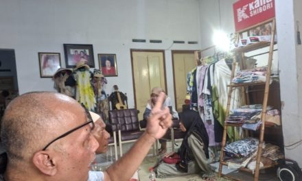 Kunjungi “Kana Sibhori “ Yogyakarta , Belajar Usaha Shibori dan Ecoprint