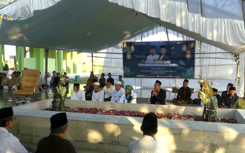 Desa Tedunan Demak Gelar , Haul Simbah Maulana Abdurahman Al Burwatu