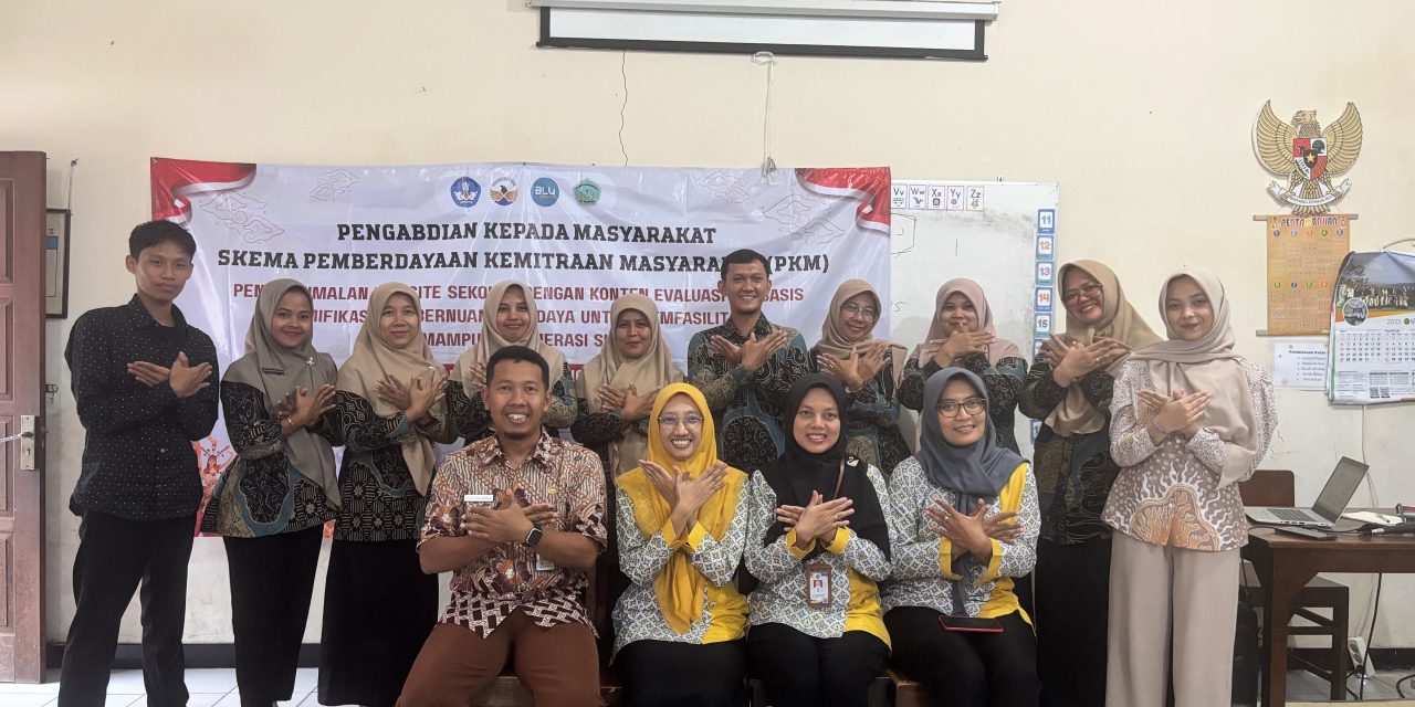 Optimalisasi Website Sekolah, Tim Pengabdian Universitas Tidar Gelar Sosialisasi PKM di SD Negeri Bandongan 1