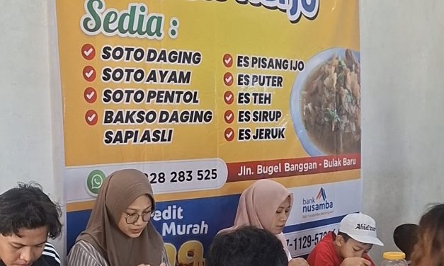 Bakso dan Soto “Pak Harjo” Bugel Jepara Ngangeni Rasanya