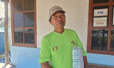 H. Suhadak 10 Tahun Produksi Garam Iodium di Jepara , Kendala Mesin Tak Tahan Lama