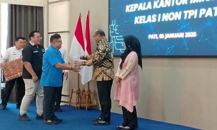 Kepala Kantor Imigrasi Kelas I Non TPI Pati, Ahmad Zaeni, SIP.M.Si. Di Gantikan Wahyu Gumilang