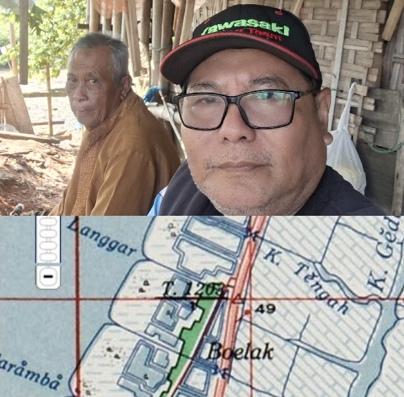 Cerita Yahya , Desa Bulak dulu Dari Jalan Raya Sekarang Sekitar 1 Km