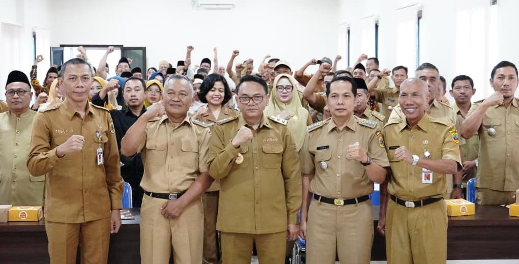 Di Balai Desa Bermi Kecamatan Gembong, Pemkab Pati Canangkan Desa Anti Korupsi