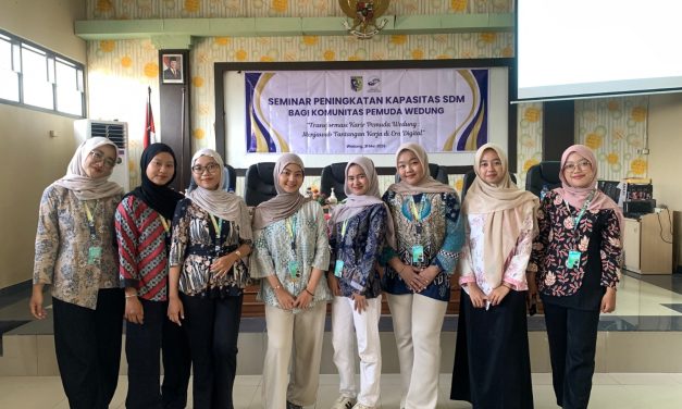 Seminar Peningkatan Kapasitas SDM Pemuda Wedung, Wadah Kolaborasi Pemuda untuk Membangun Generasi Unggul