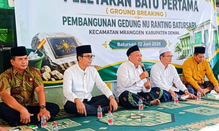 Awali Pembangunan Sekretariat, NU Ranting Batursari Teguhkan Peran Organisasi dalam melayani Umat