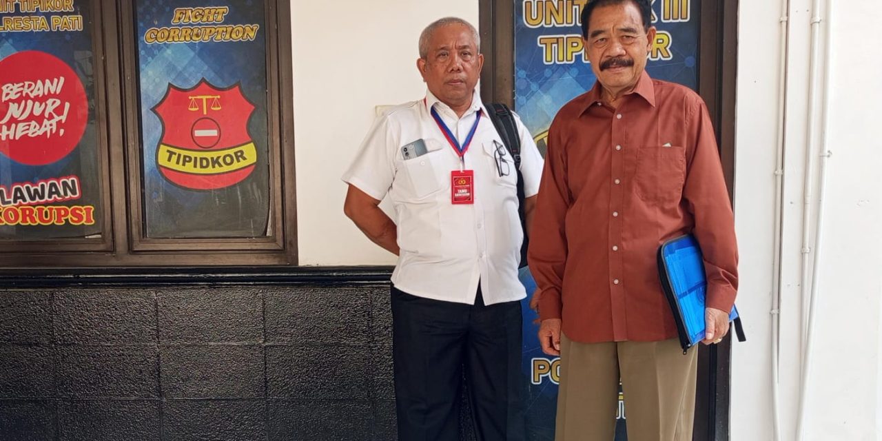 Dr. Ir. Slamet Warsito Memenuhi Undangan Satreskrim Polresta Pati, Memberikan Keterangan Tambahan