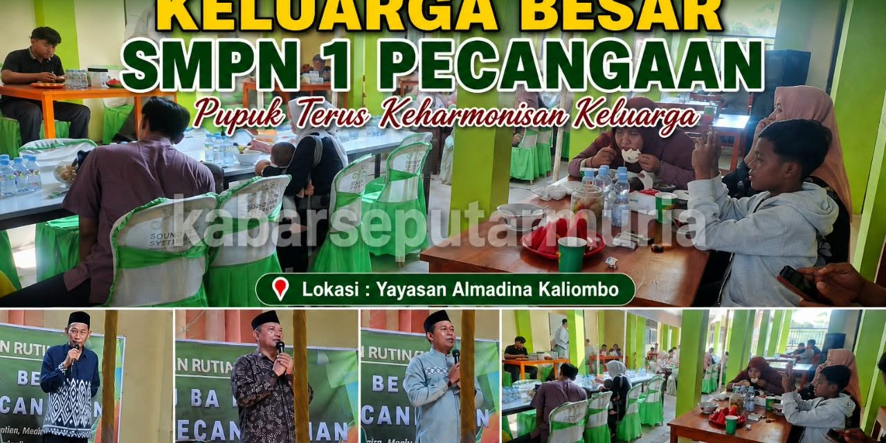 Pertemuan Rutin Keluarga Besar SMPN 1 Pecangaan Jepara  ,Pupuk Terus Keharmonisan Rumah Tangga