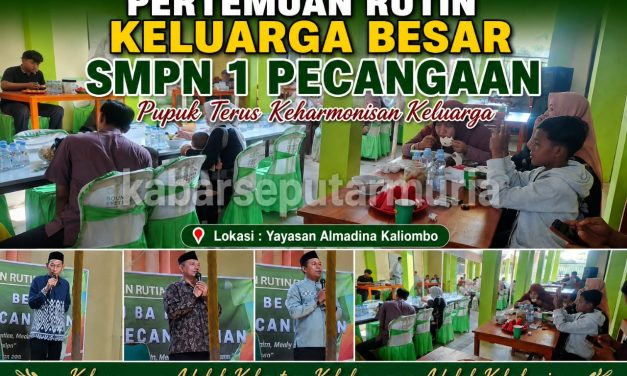 Pertemuan Rutin Keluarga Besar SMPN 1 Pecangaan Jepara  ,Pupuk Terus Keharmonisan Rumah Tangga